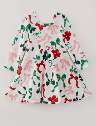 Bows Dress - Toddlers