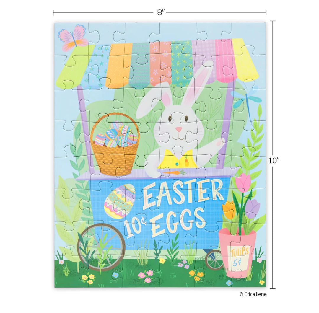 Snax Size Easter Bunny Market Puzzle
