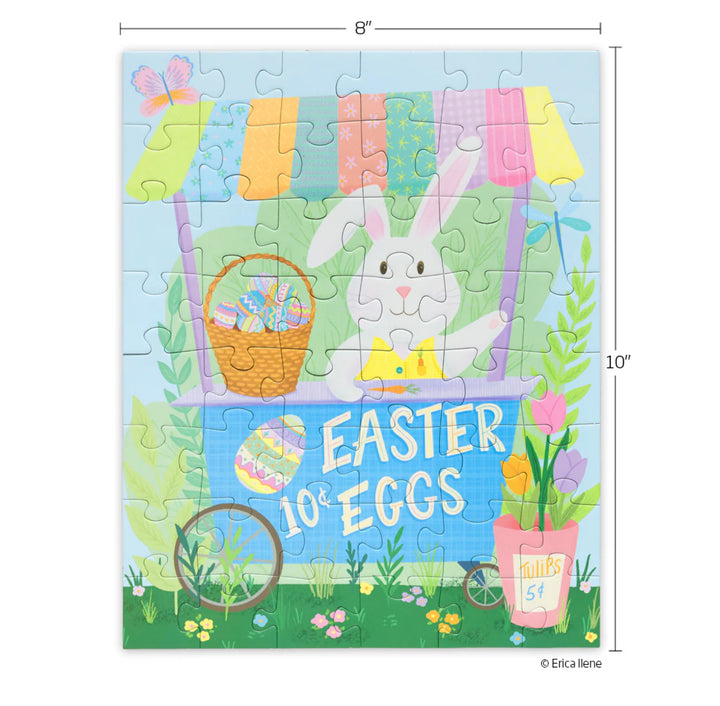 Snax Size Easter Bunny Market Puzzle