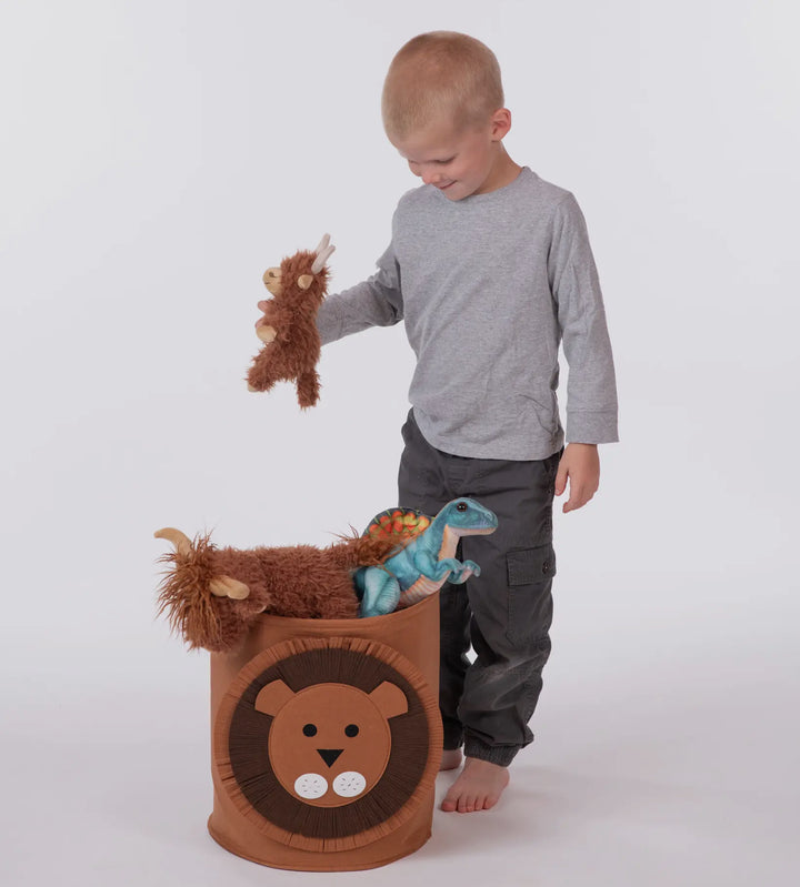 Lion Storage Basket