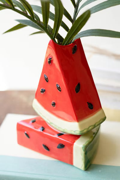 Watermelon Slice Bud Vase