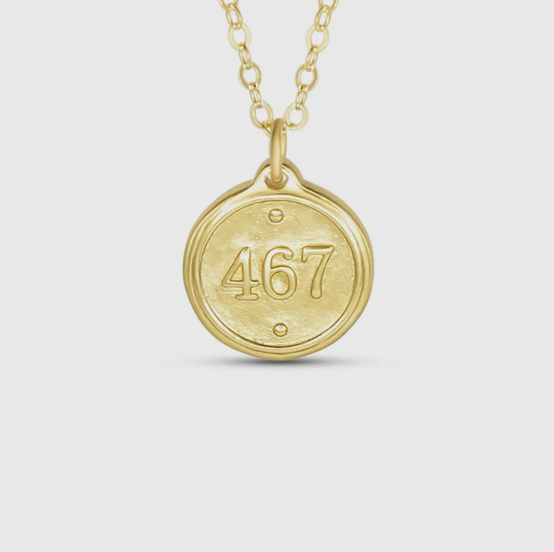 Madison Sterling Gold Pendant Necklace