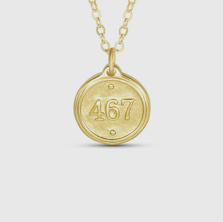 Madison Sterling Gold Pendant Necklace