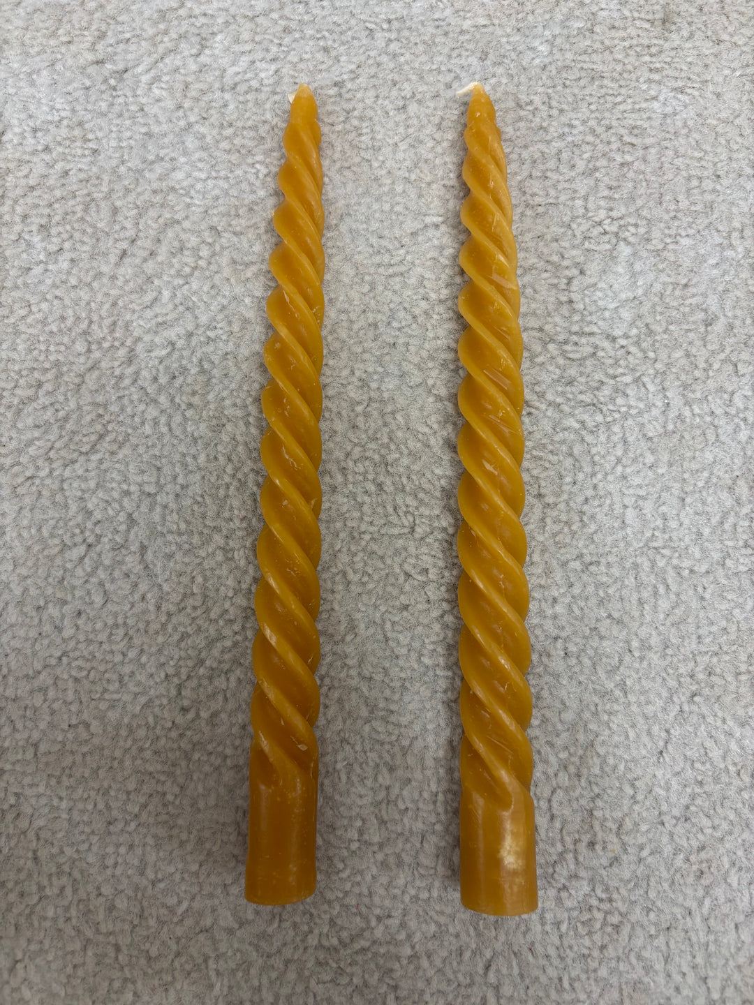 Twisted Taper Candle Pair