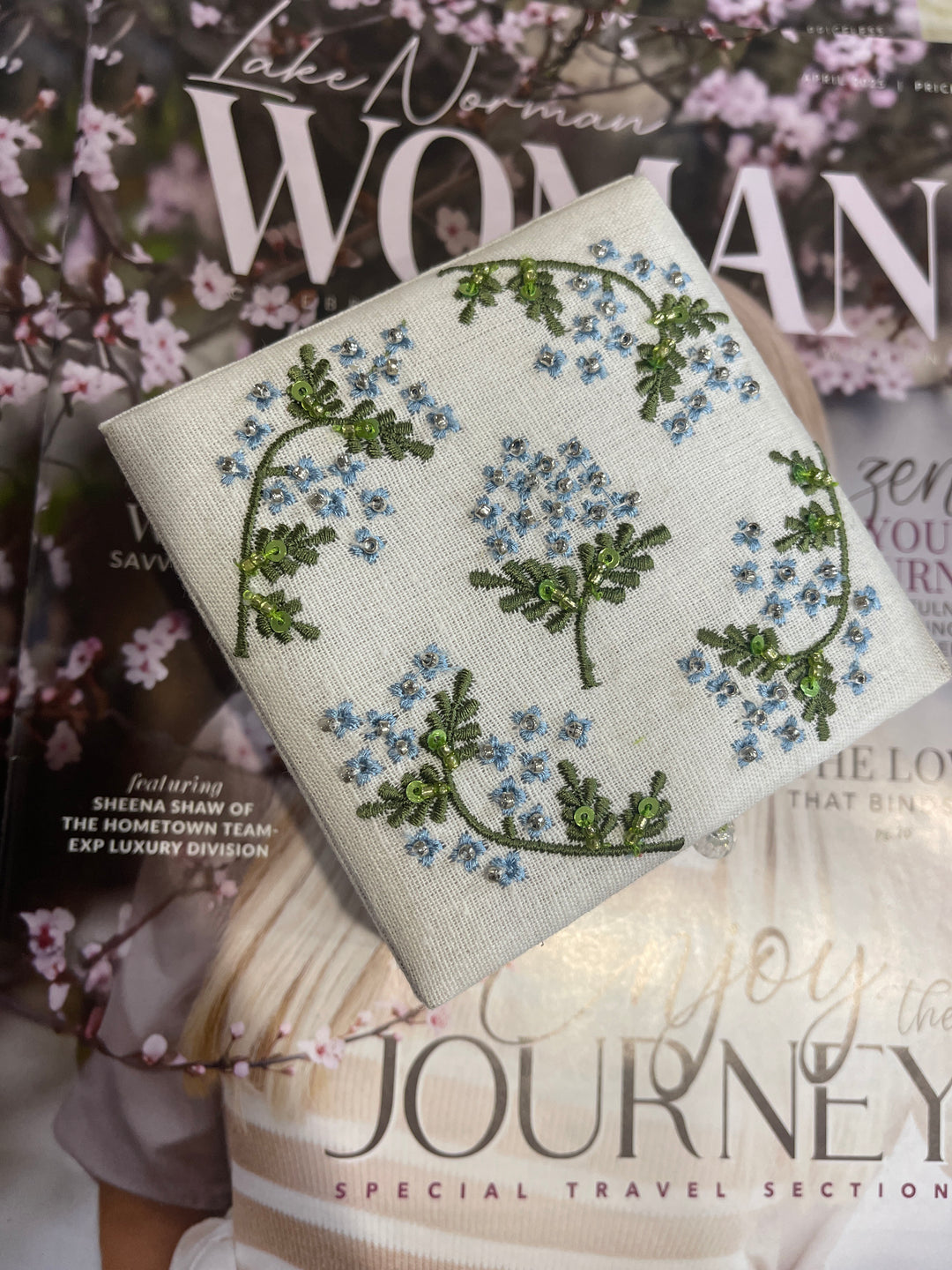 Hydrangea Jewelry Box