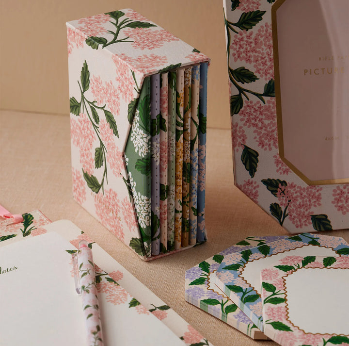 Hydrangea Pocket Notebook Set