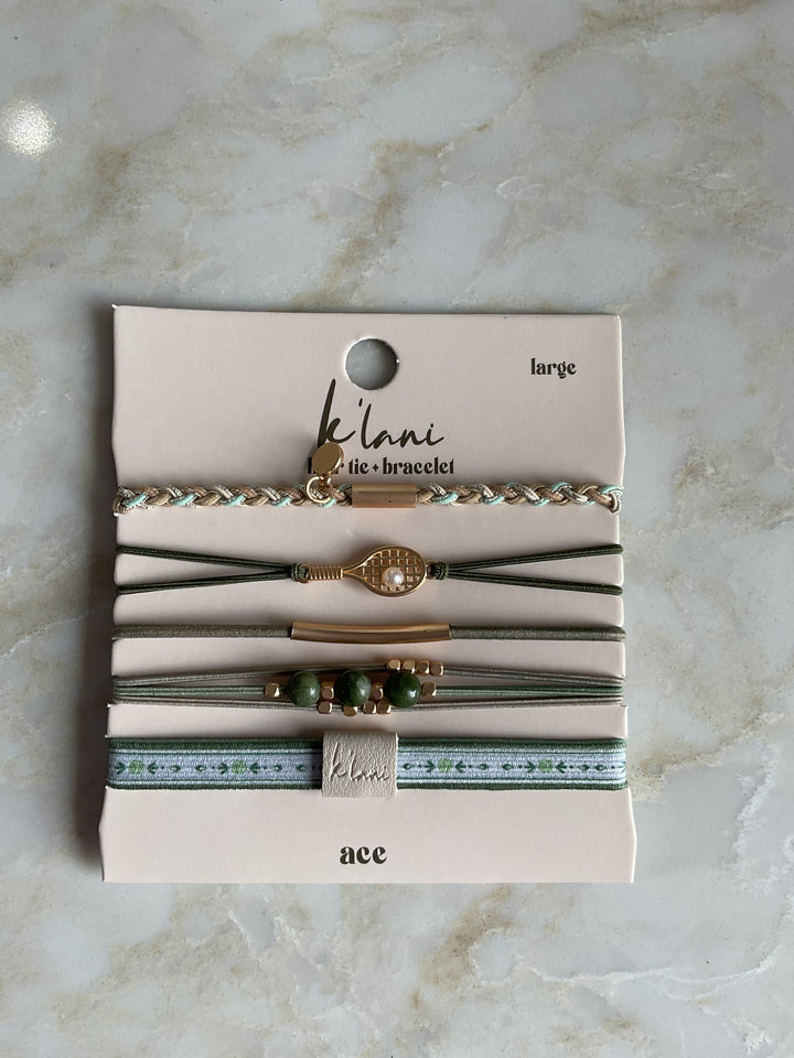 Hair Tie Bracelet Set