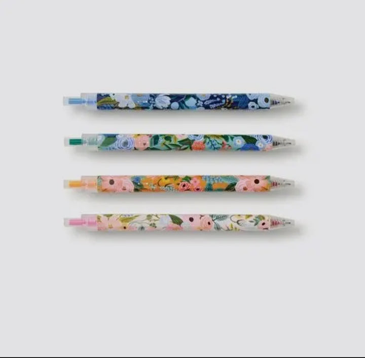 Garden Party Gel Pens - Set of 4