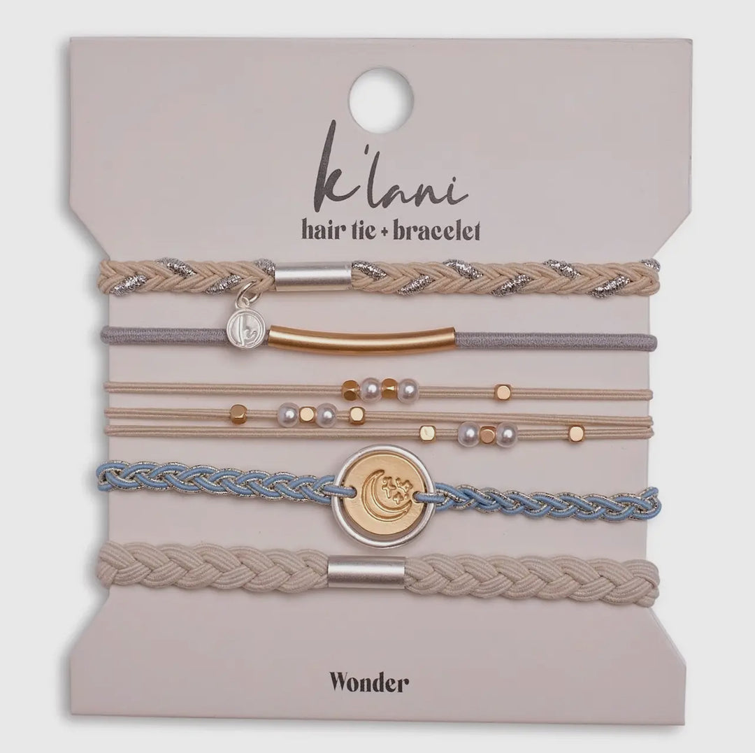Hair Tie Bracelet Set