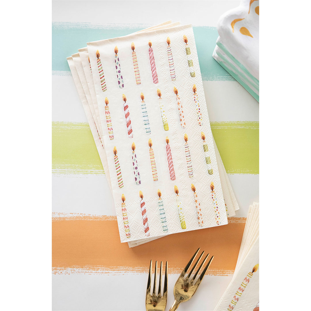 Birthday Candle Guest Napkins