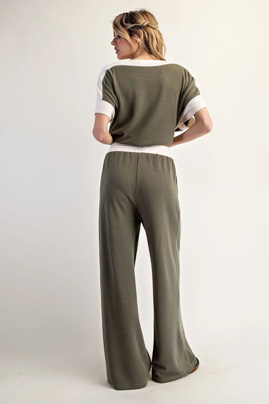 The Lounge Luxe Wide Leg Pants