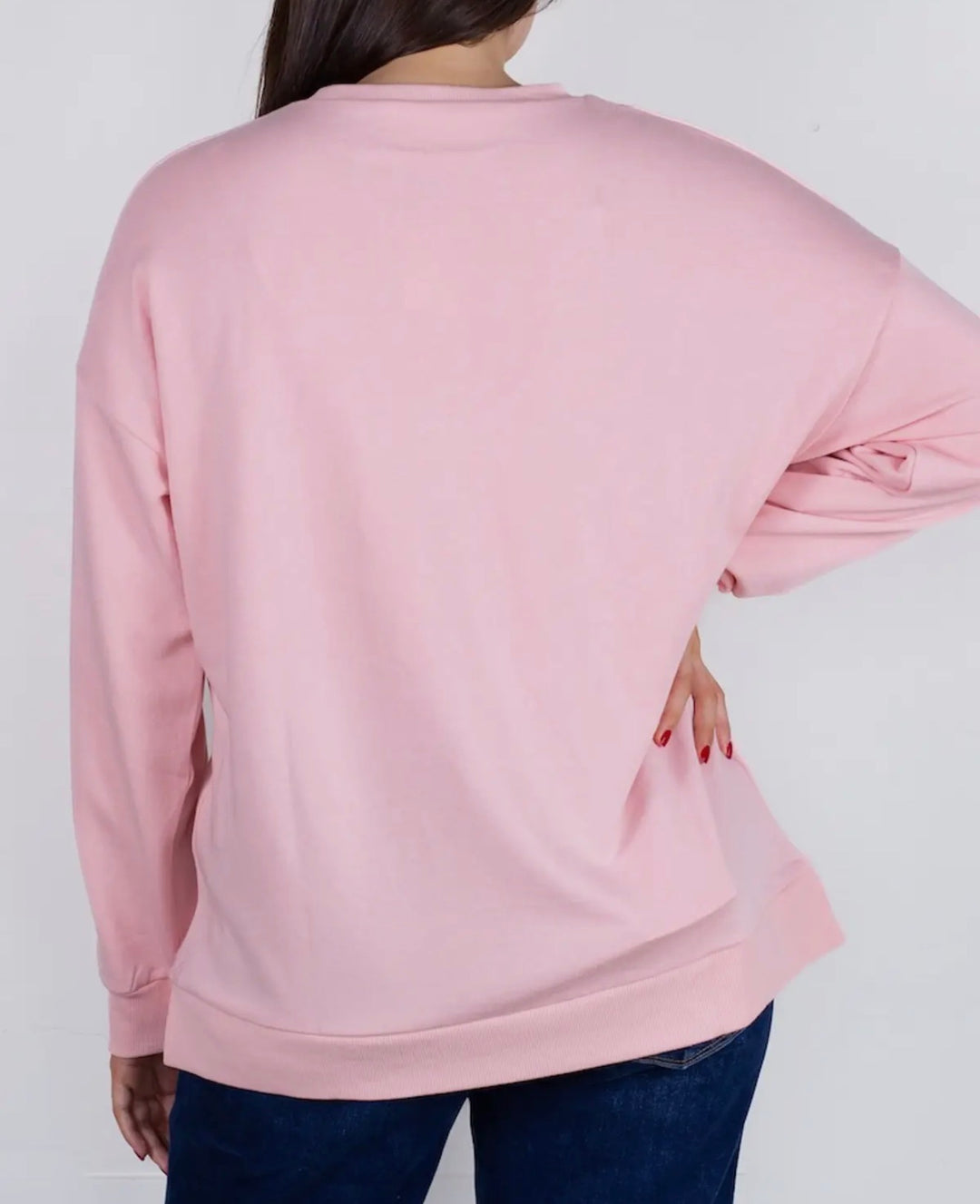 Holiday Wreath Sequin Sweatshirt