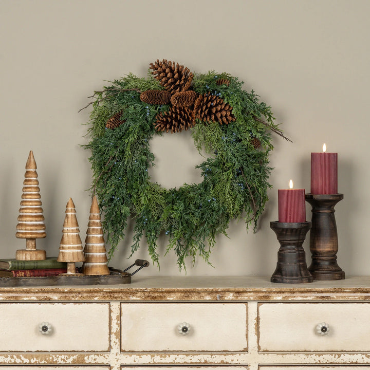 Woodland Cedar & Berry Wreath