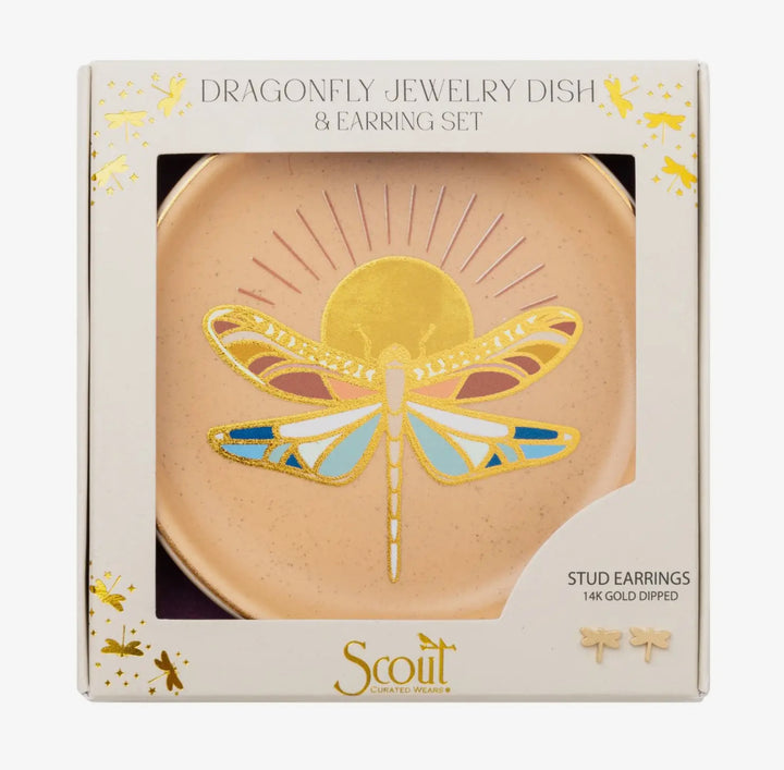 Scout Jewelry Dish with Stud Earring - FINAL SALE