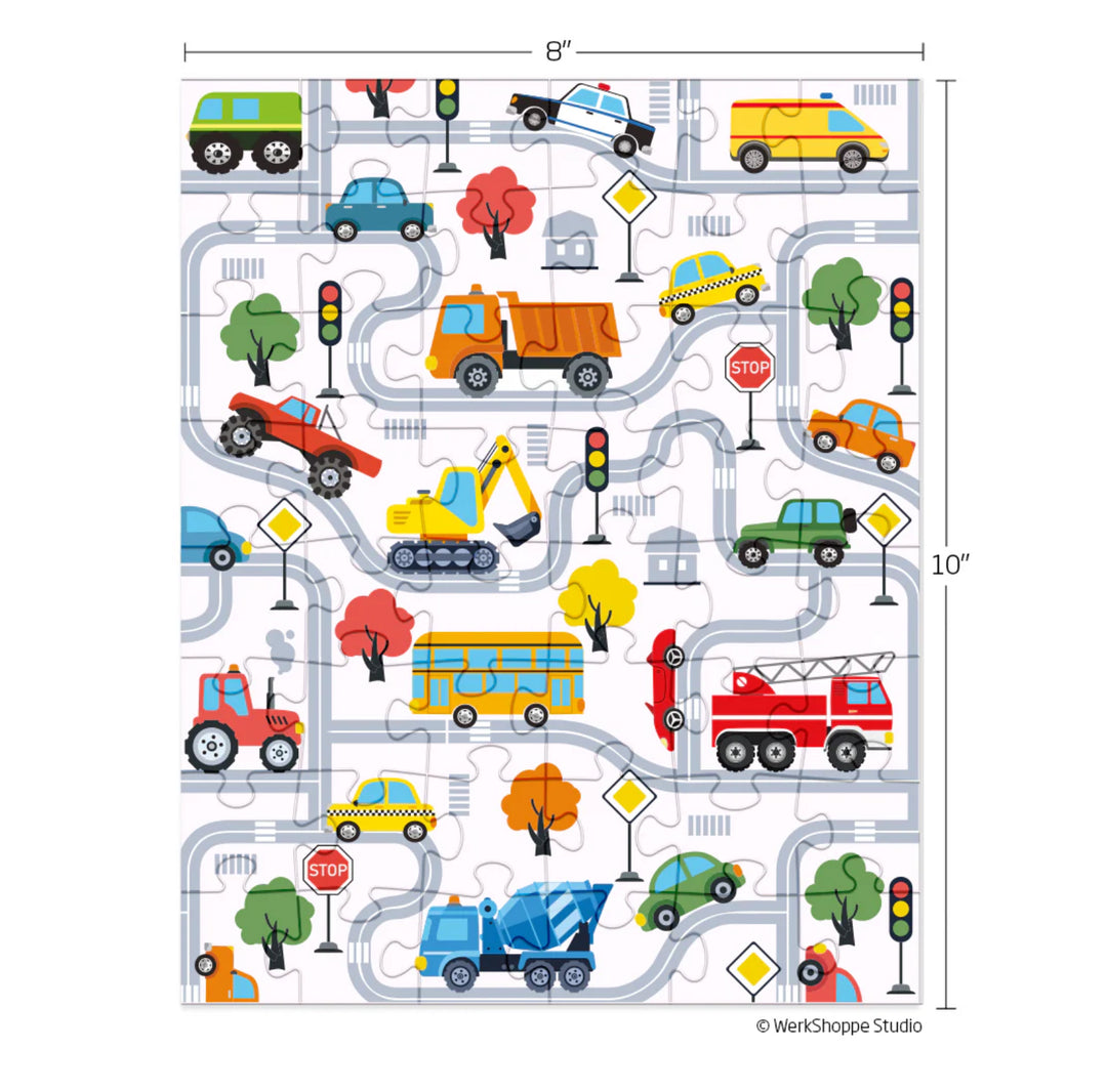 Snax Size City Streets Puzzle