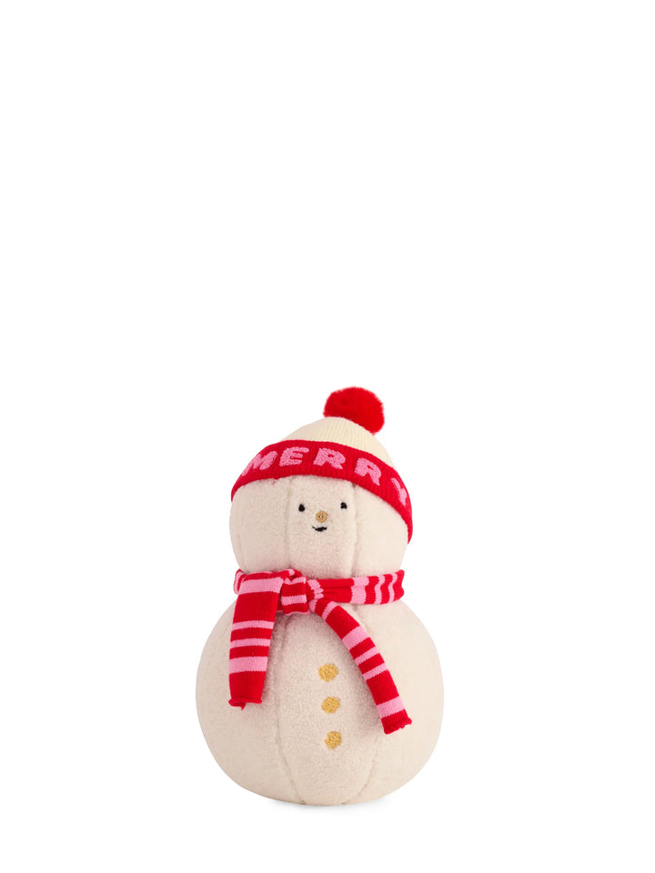 Merry Snowman Pillow