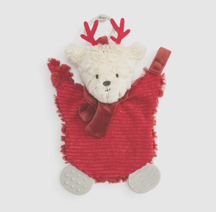 Red Reindeer Teether Buddy