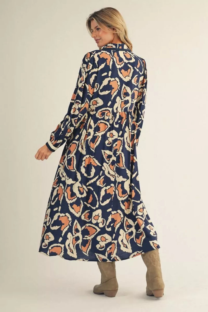 Spring Tide Bloom Midi Dress