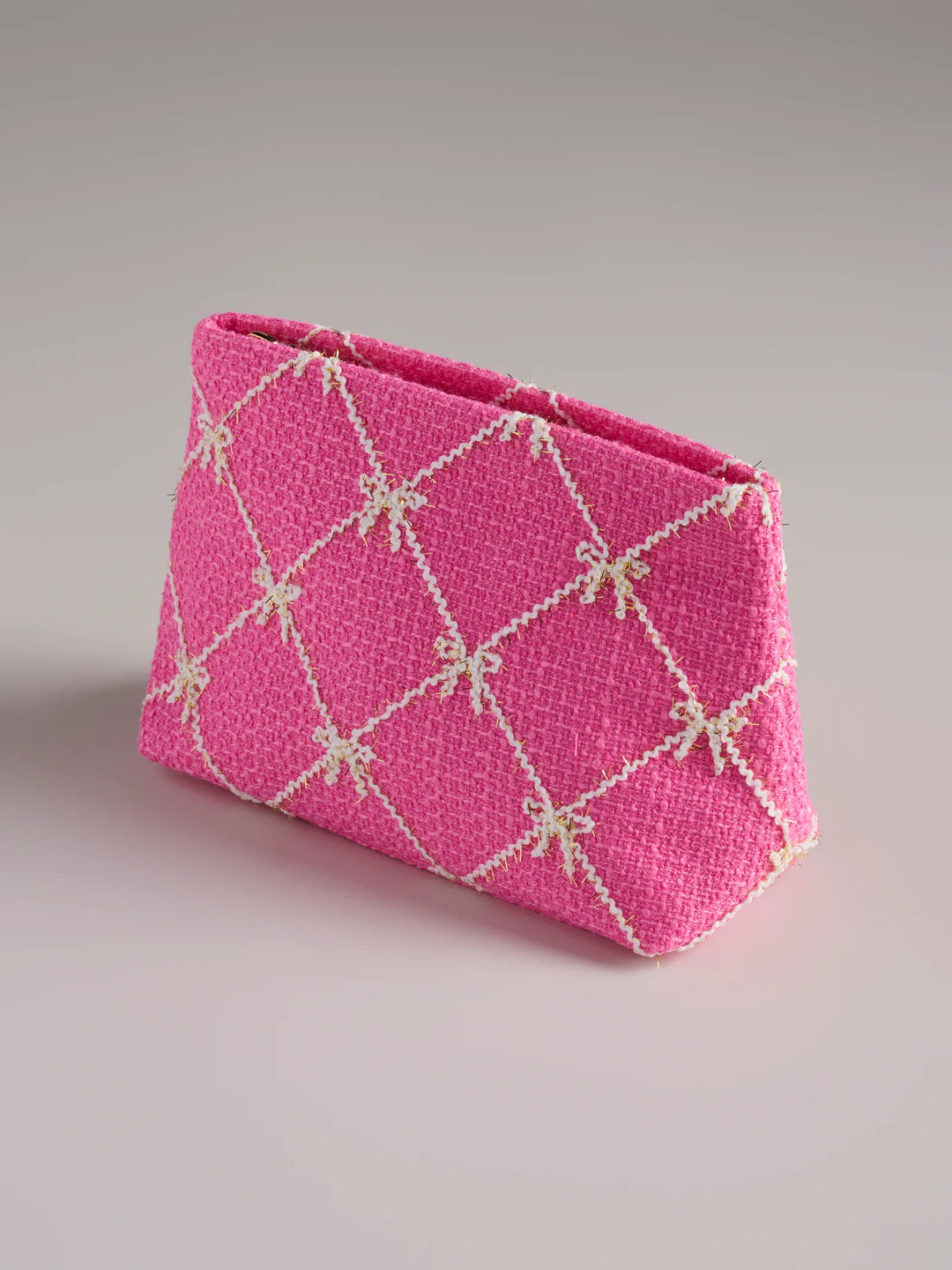 Bow Trellis Cosmetic Bag