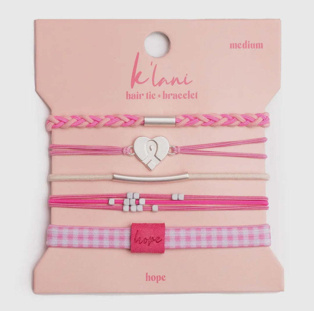 Hair Tie Bracelet Set