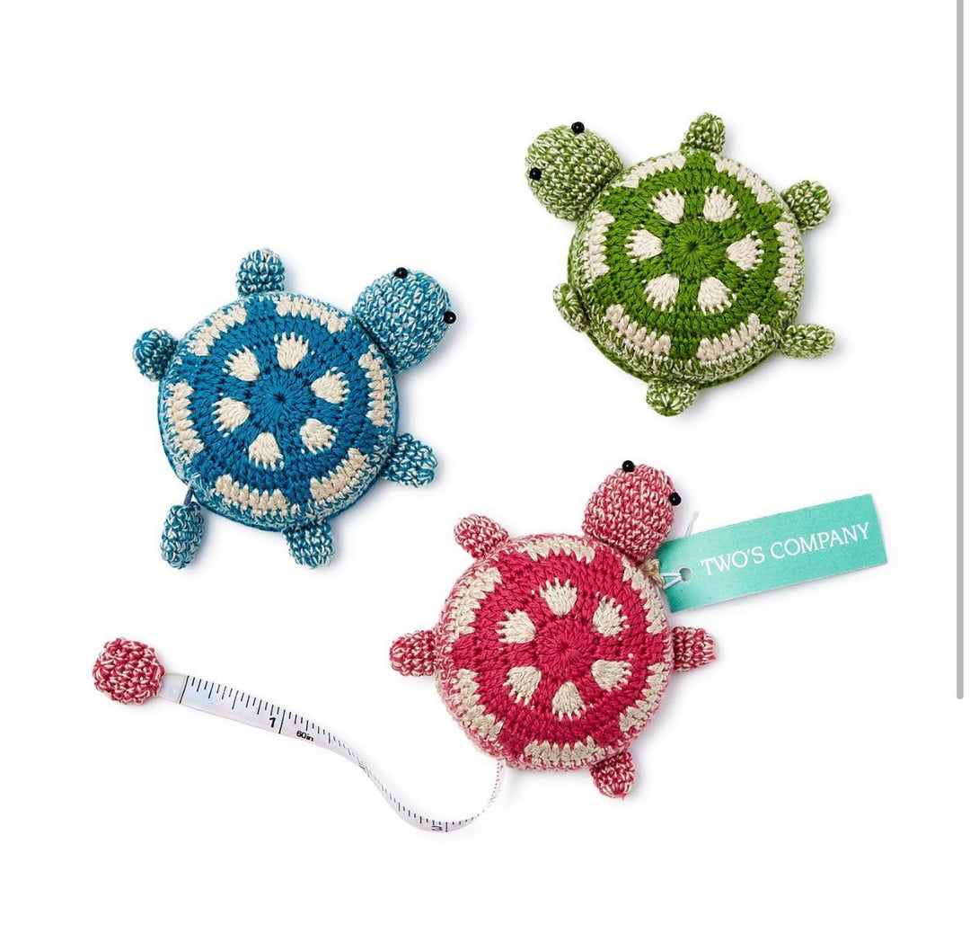 Crochet Turtle Tape Measure