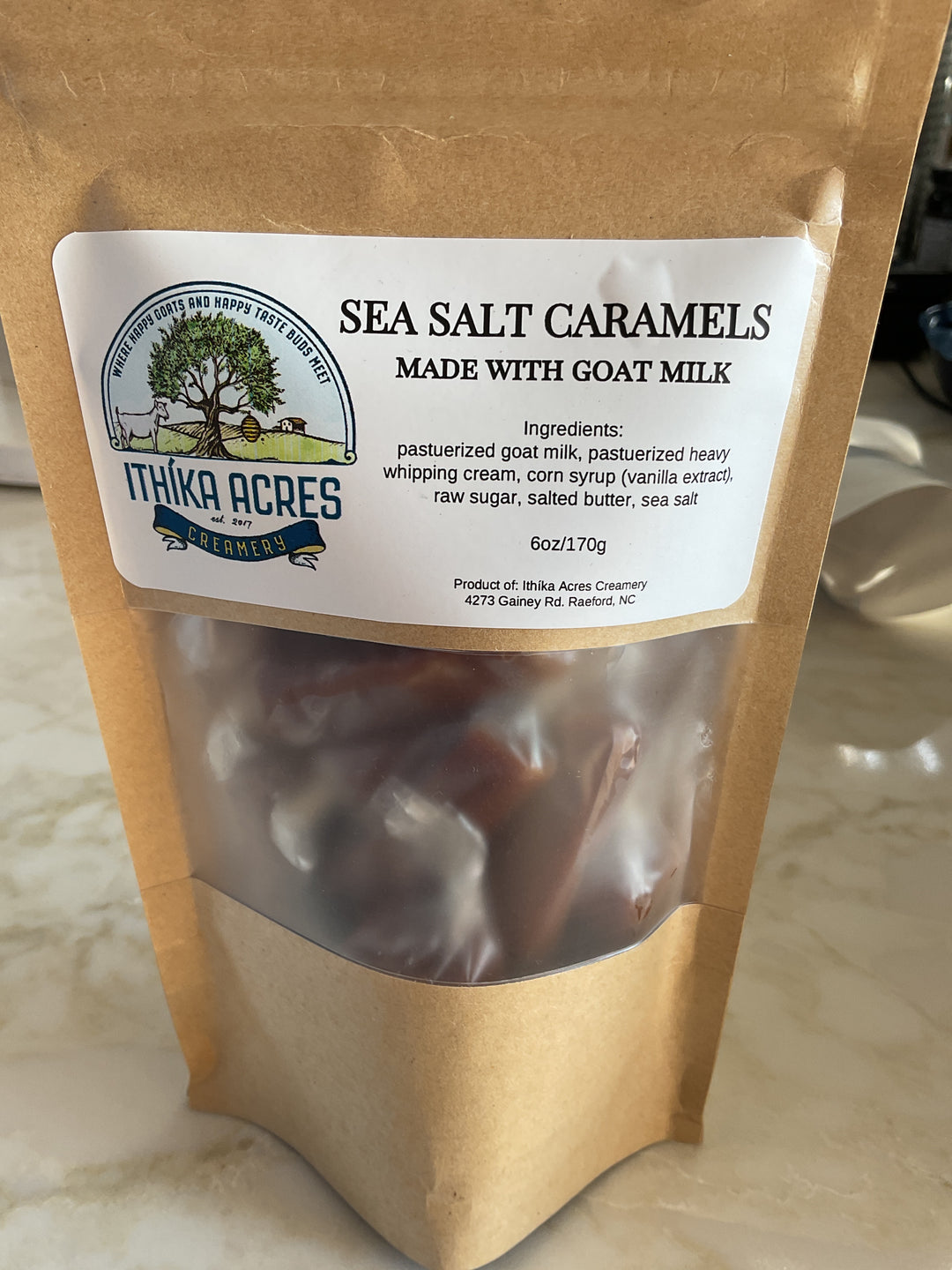 Goat Milk Caramels
