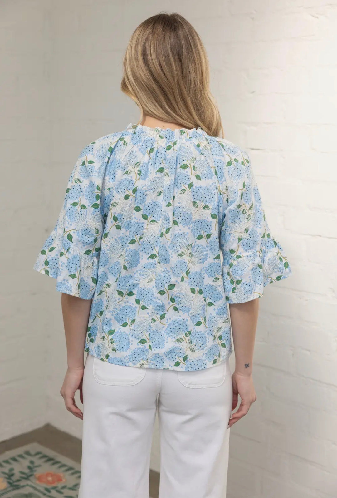 Blue Hydrangea Top