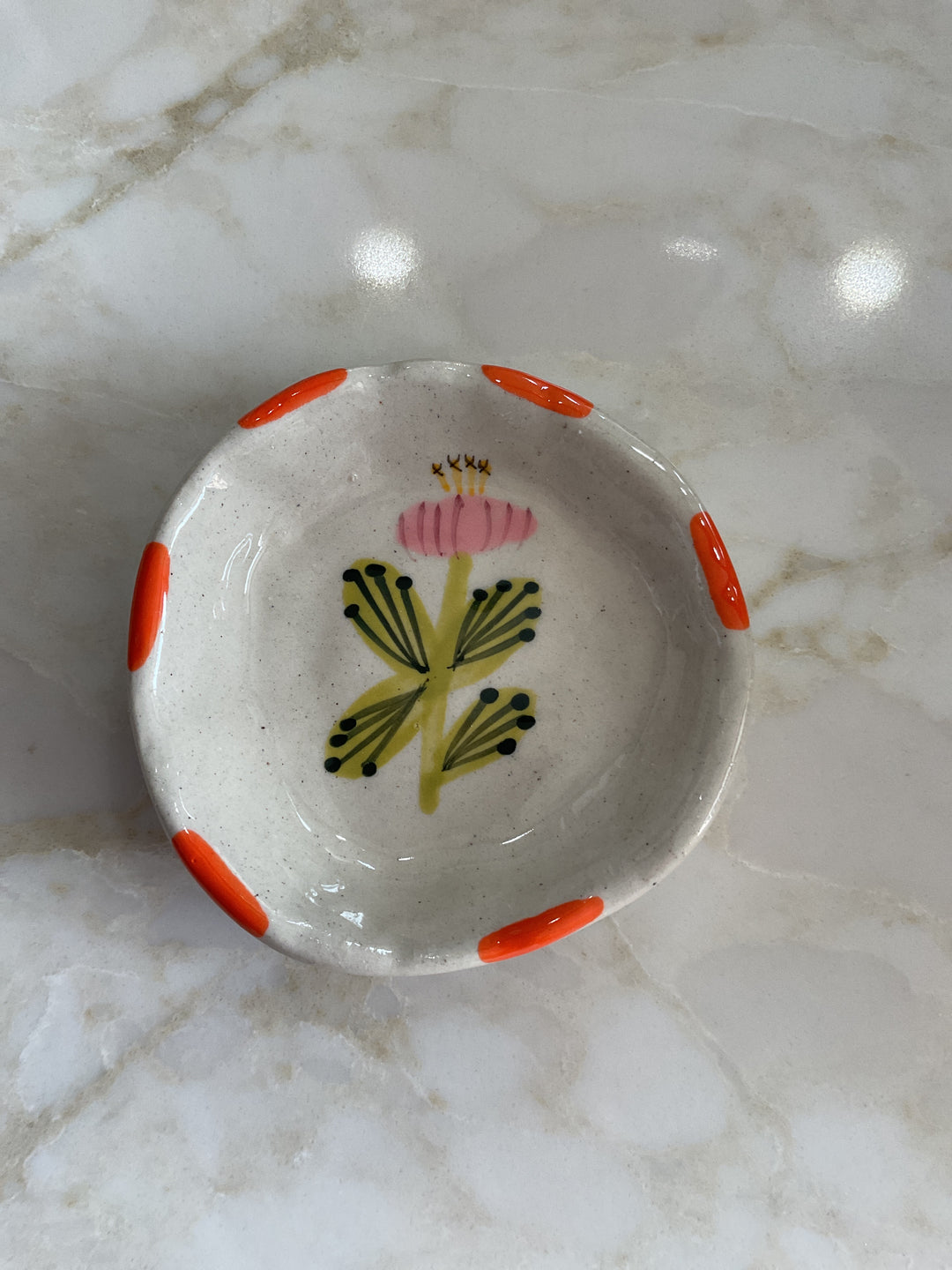 Mini Floral Trinket Dishes
