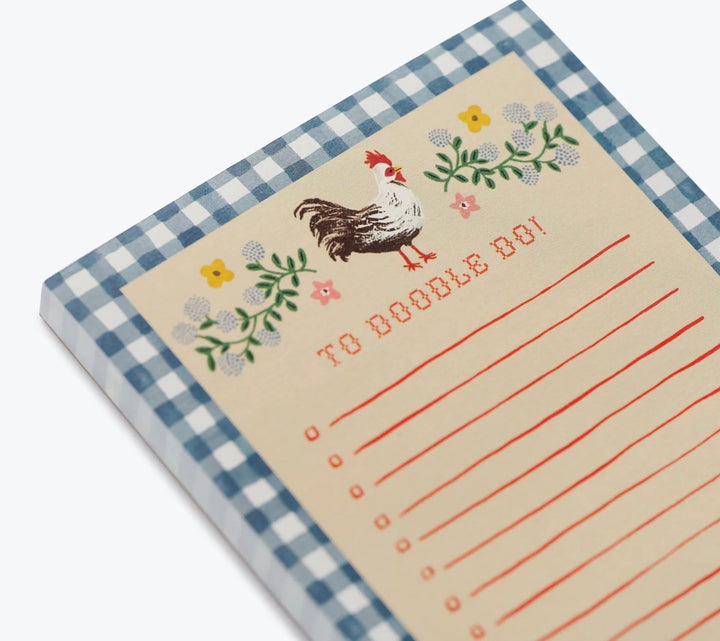 Farmhouse Market Tear-Off Notepad