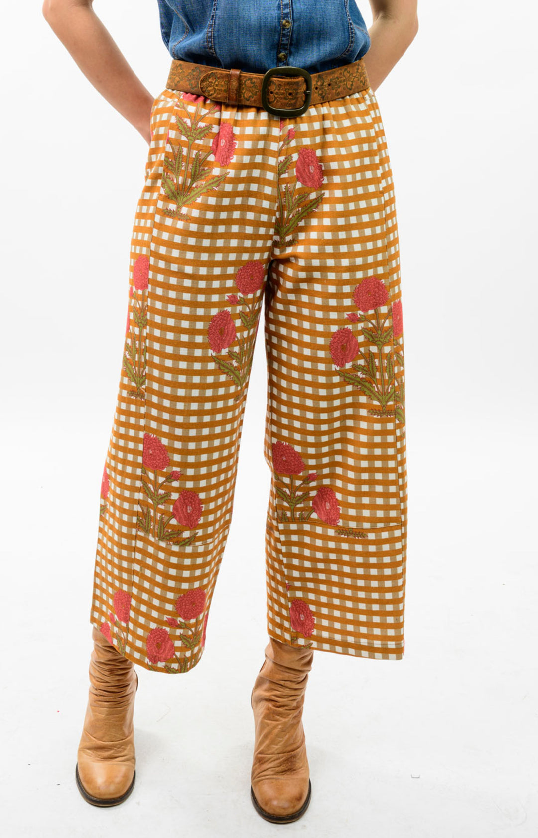 Harvest Bloom Wide Leg Pants