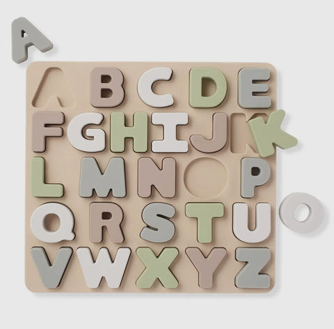 Silicone Alphabet Puzzle