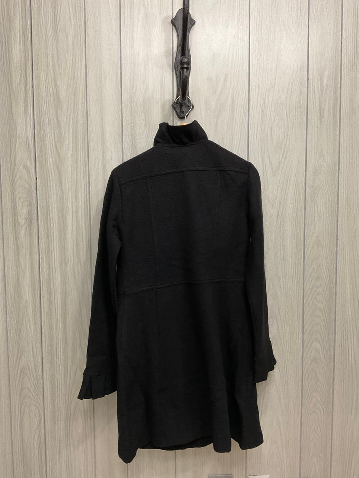 Graceful Ruffle Button Coat