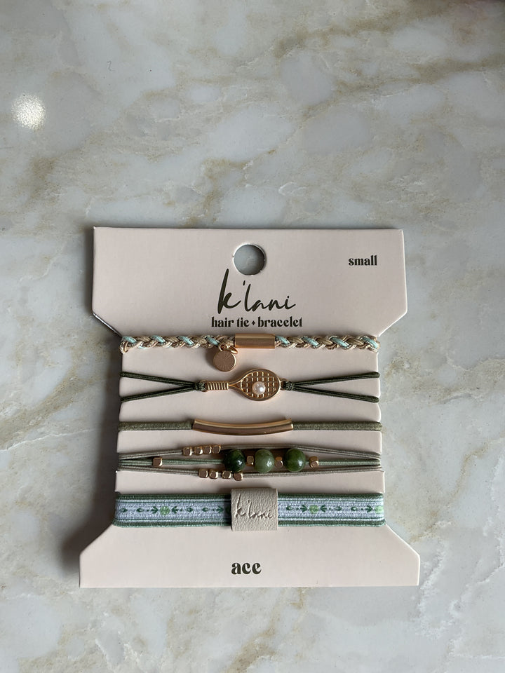 Hair Tie Bracelet Set