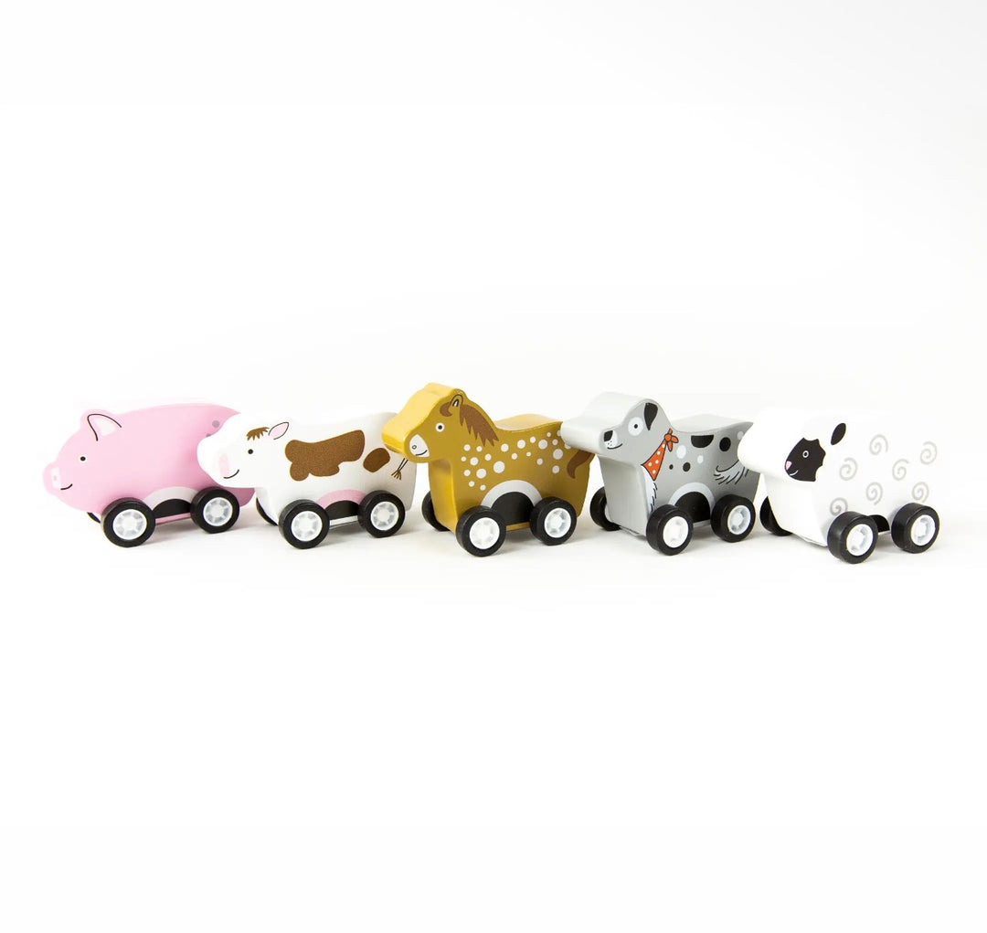 Pull-Back Barnyard Animals