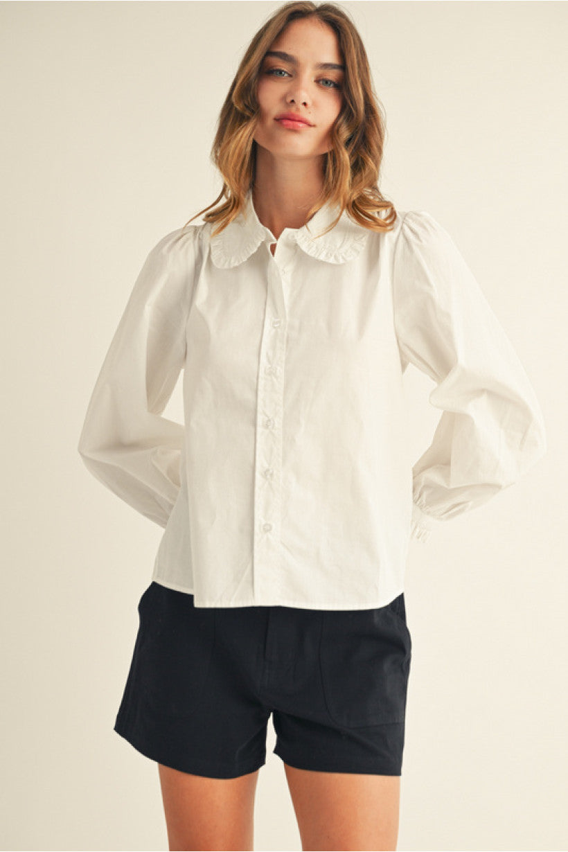 Prairie Poet Button-Down Blouse