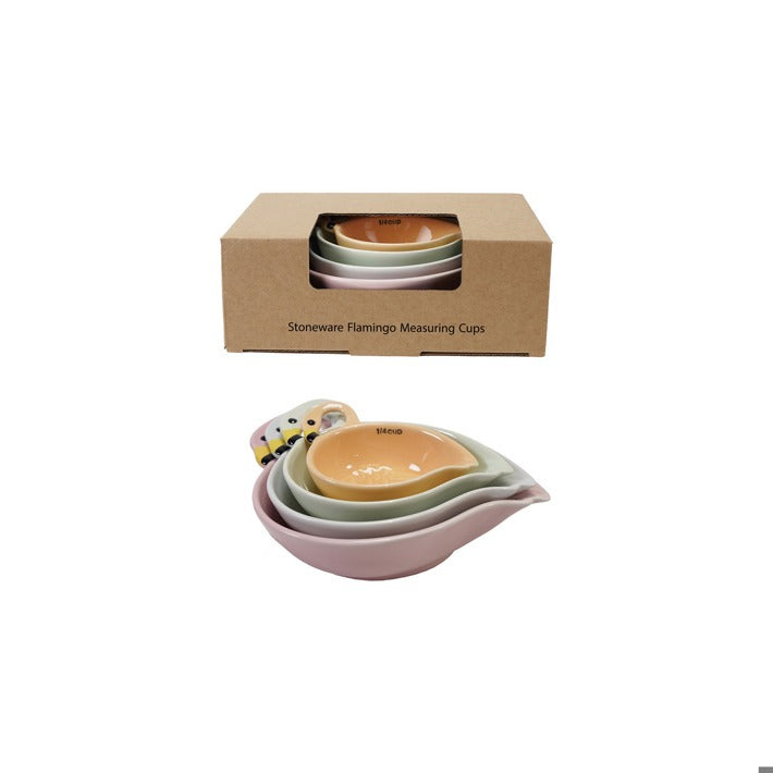 Flamingo Shaped Measuring Cups