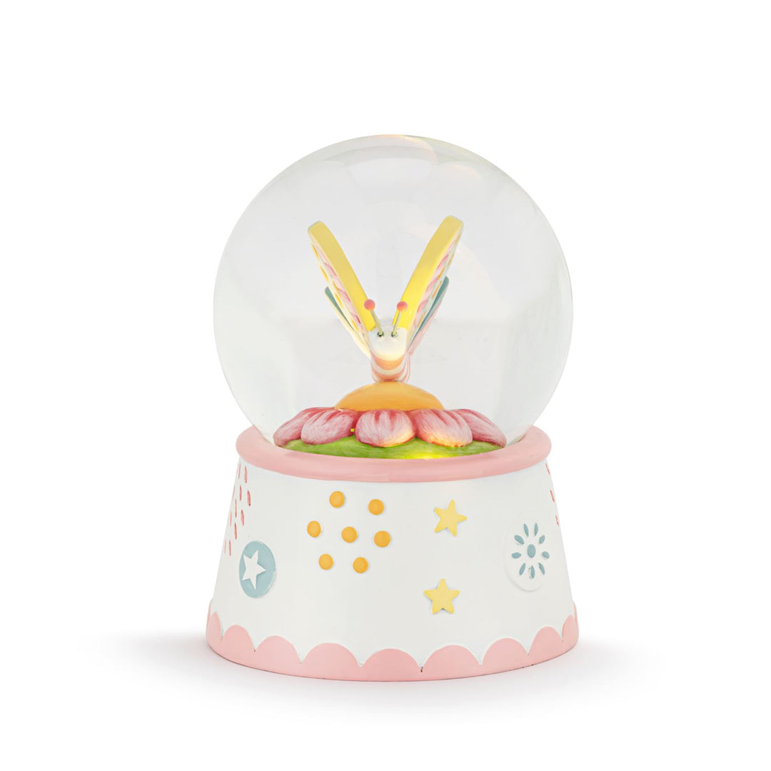 Light-Up Butterfly Water Globe