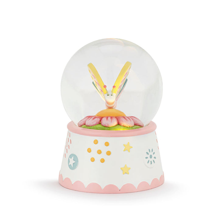 Light-Up Butterfly Water Globe