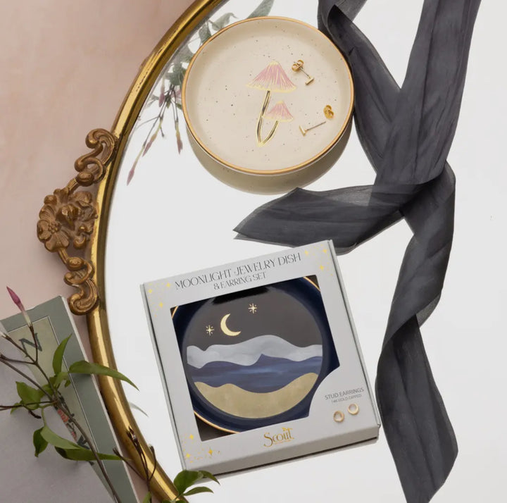 Scout Jewelry Dish with Stud Earring - FINAL SALE