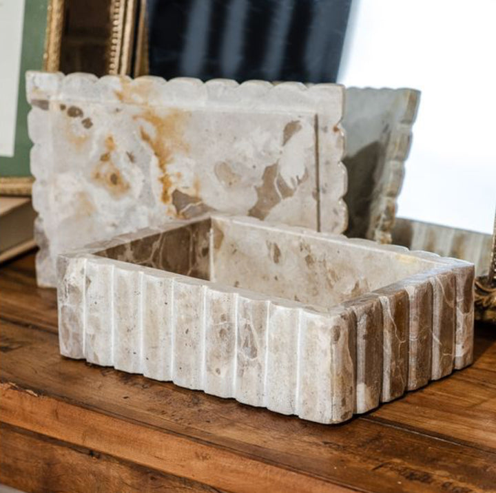 The Heirloom Marble Keepsake Box