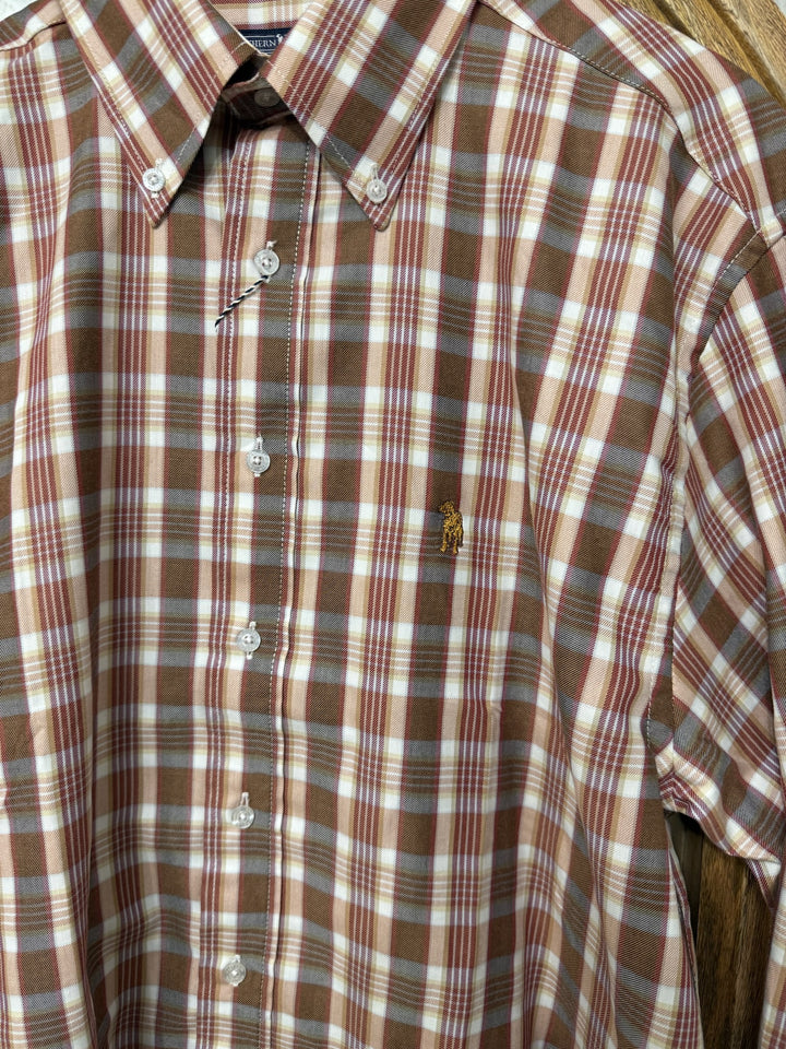 The Cedar Trail Plaid Button-Up