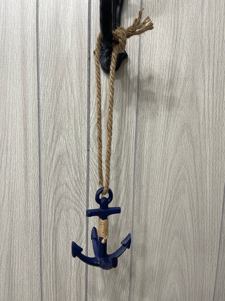 Cast Iron Anchor with Rope