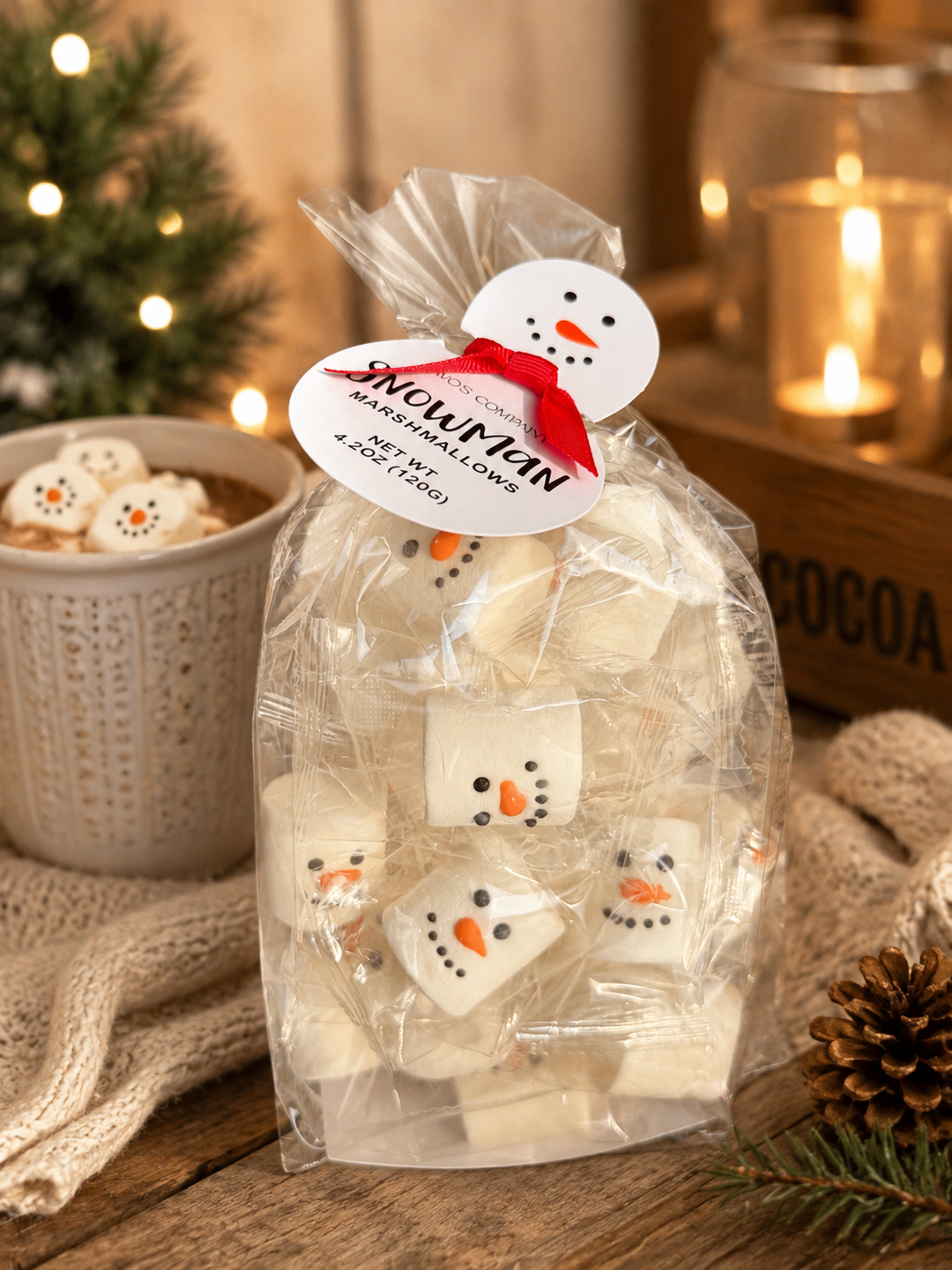 Frosty Friends Marshmallow Bag