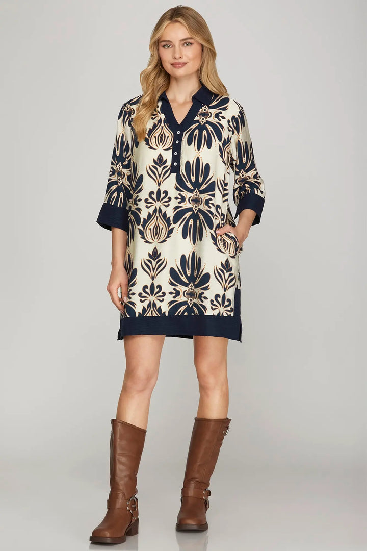 Sahara Midnight Tunic Dress