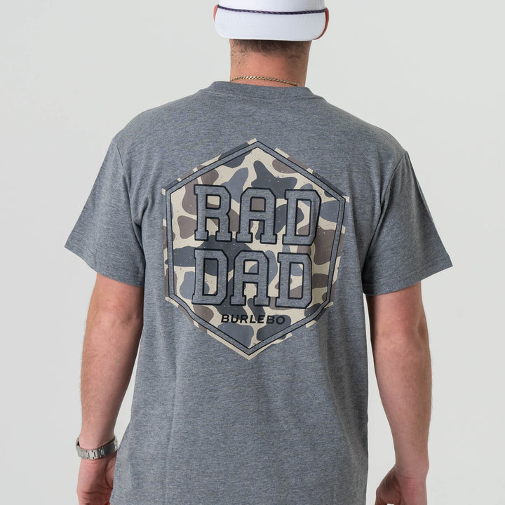 Rad Dad Camo Crest Tee