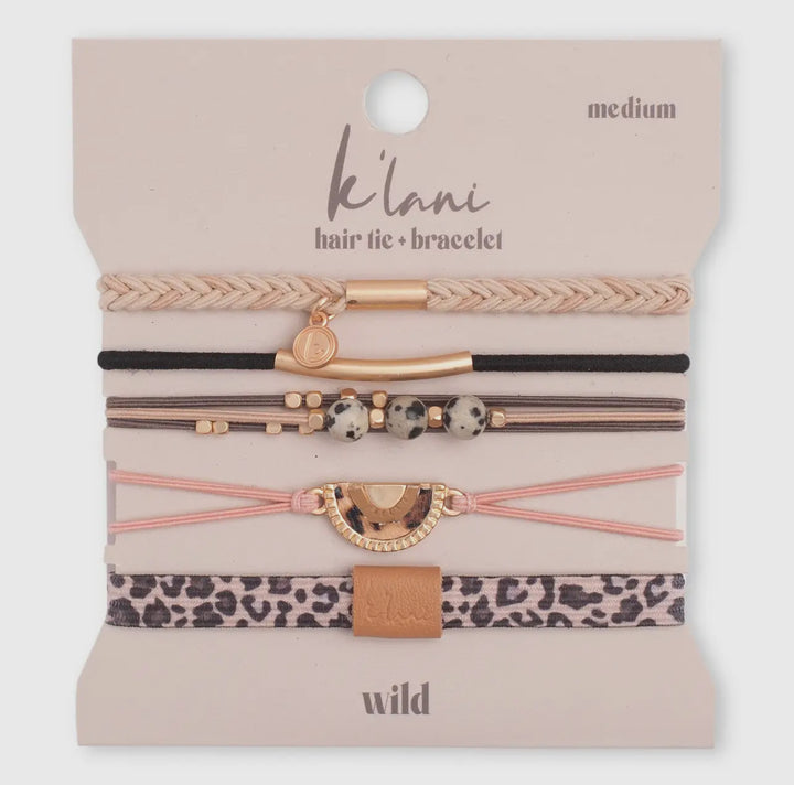 Hair Tie Bracelet Set