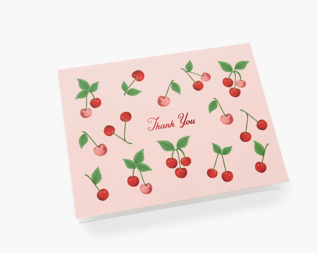Cherry Thank You Card Boxed Set