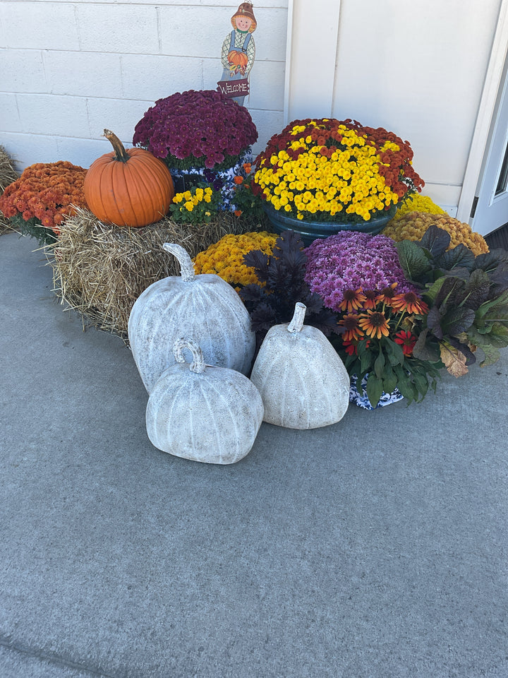 Rustic Metal Pumpkins