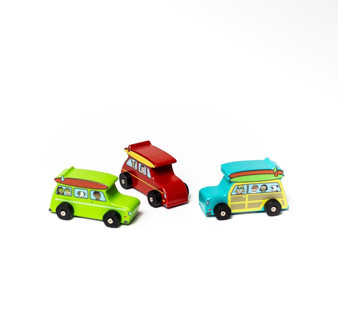 Retro Surfer Pull-Back Vans