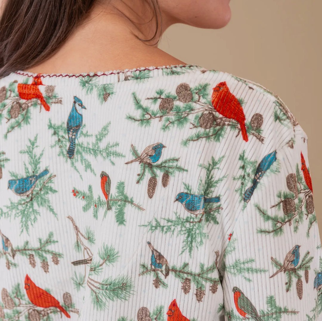 Winter Birds Pajamas
